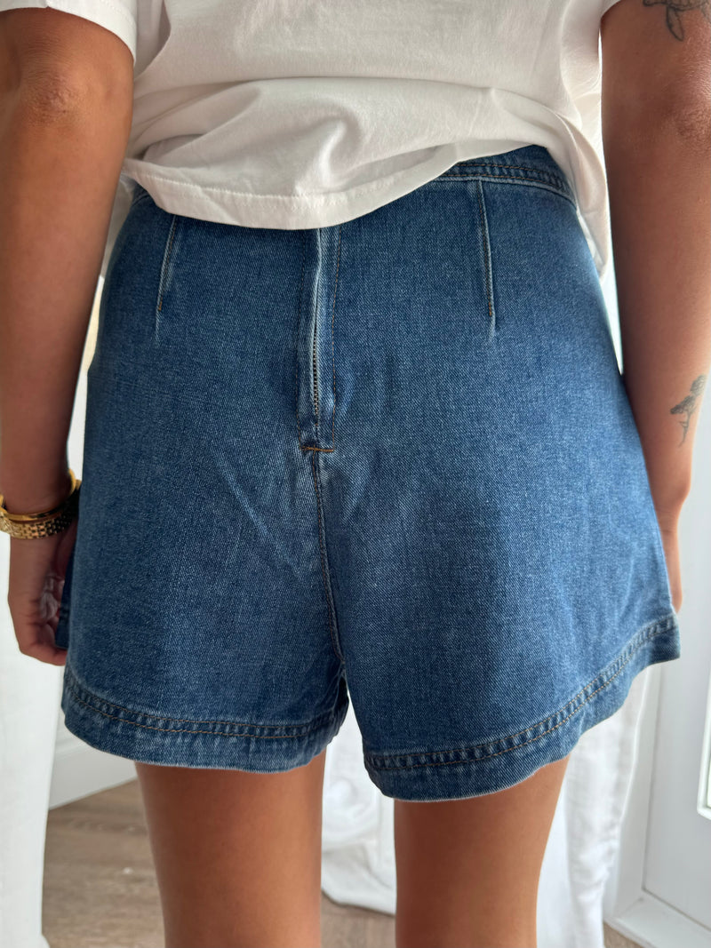 Kendal skort/Indigo