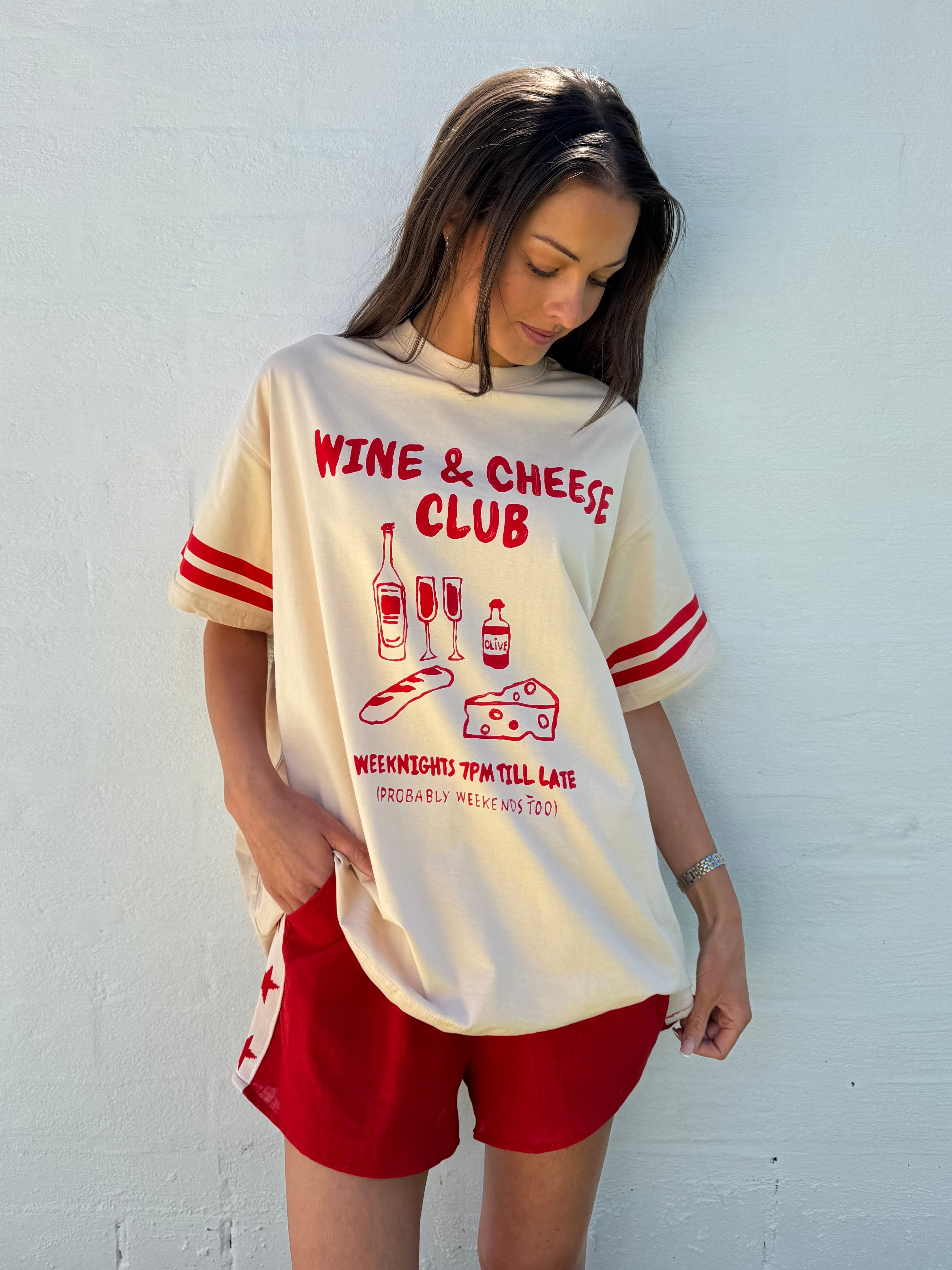 Wine and cheese club set
