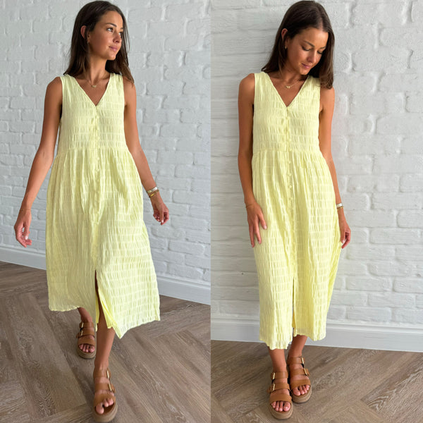 Zanthe Dress / Yellow