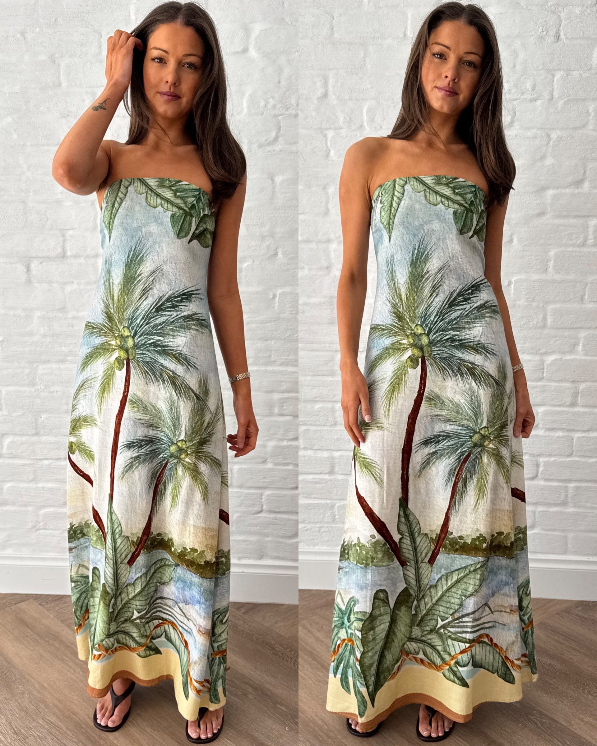Island escape maxi dress