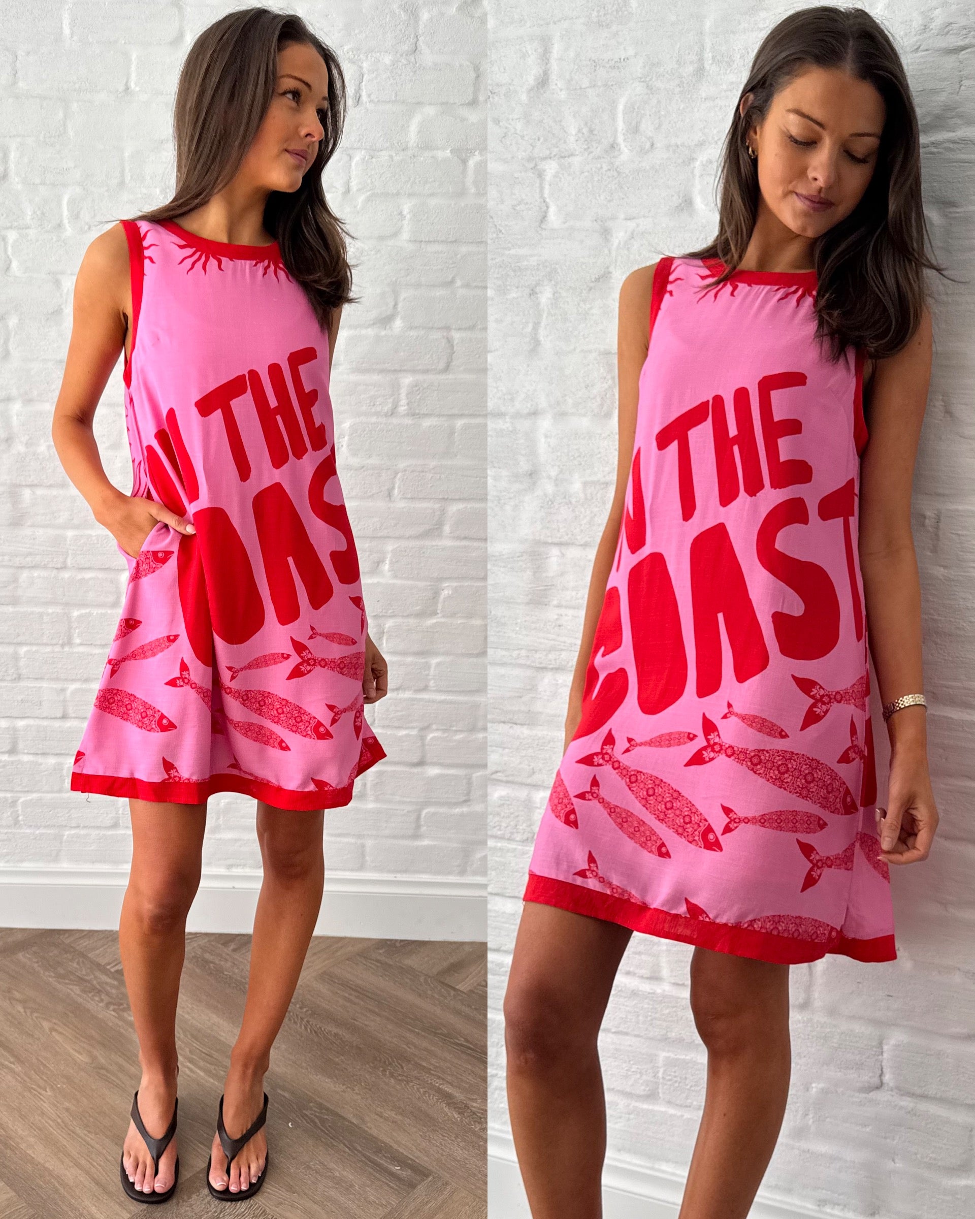 Coastal dream mini dress