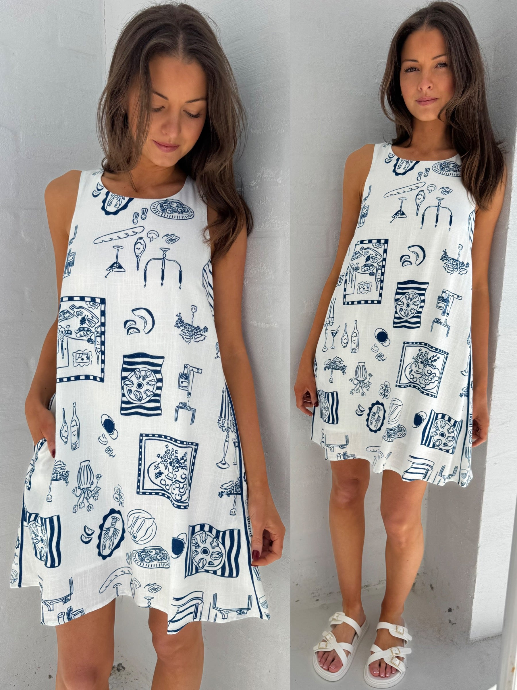 Mediterranean market dress