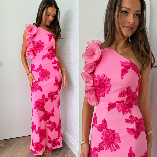 Ananya Dress/ Pink