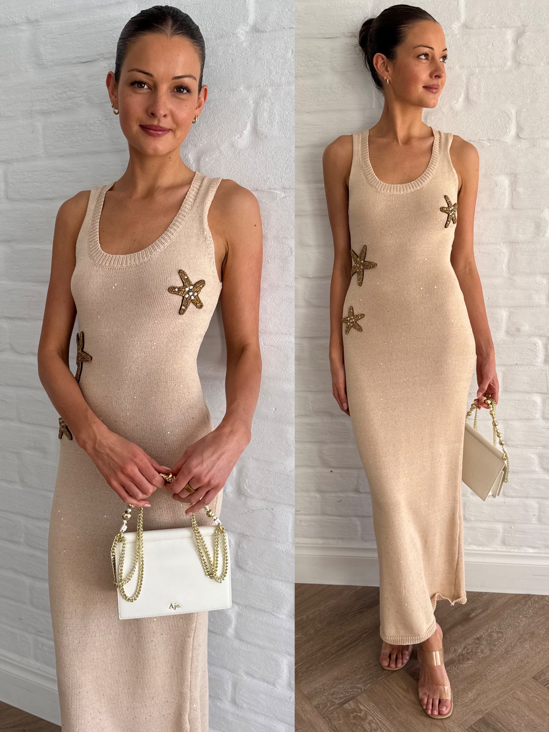 Starlit shores maxi (Natural)