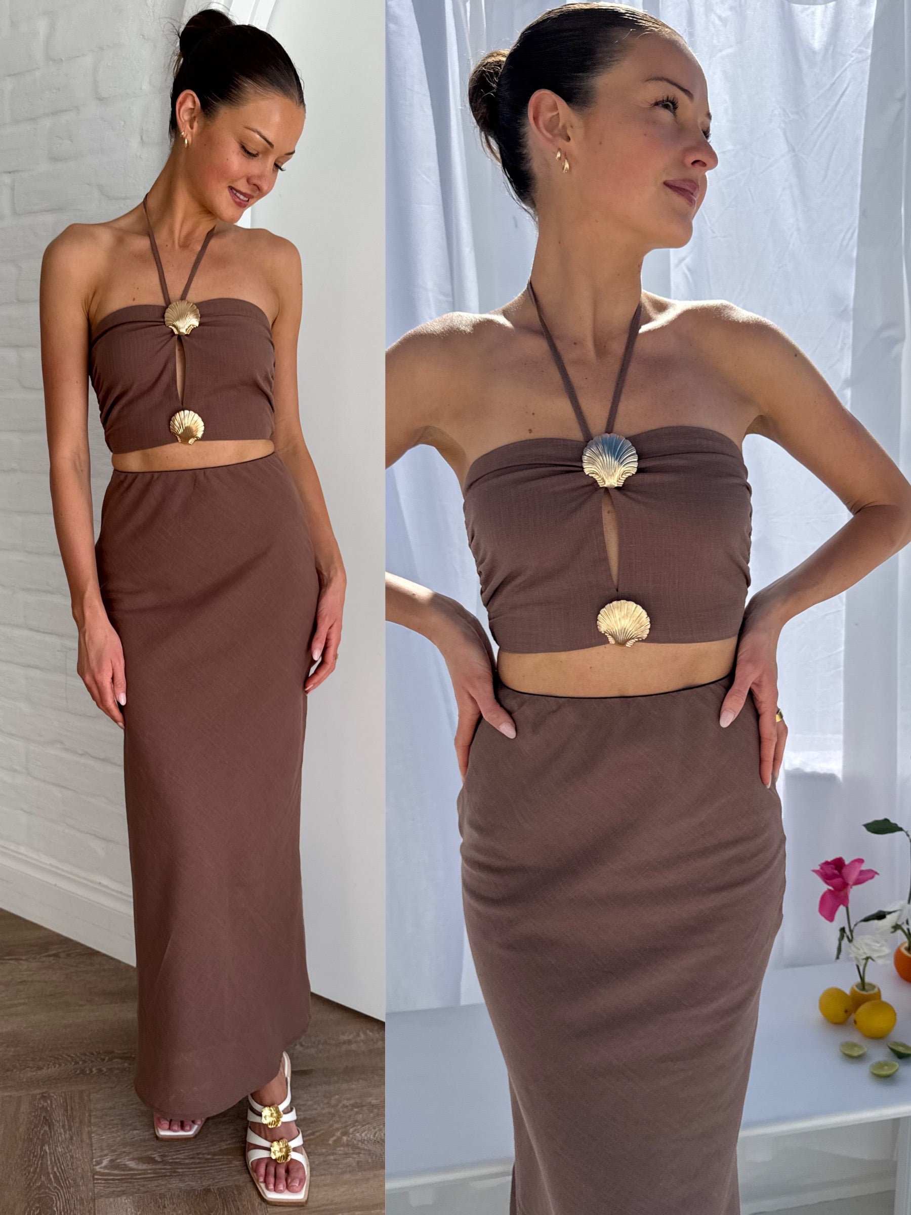 Seashell set (Brown)