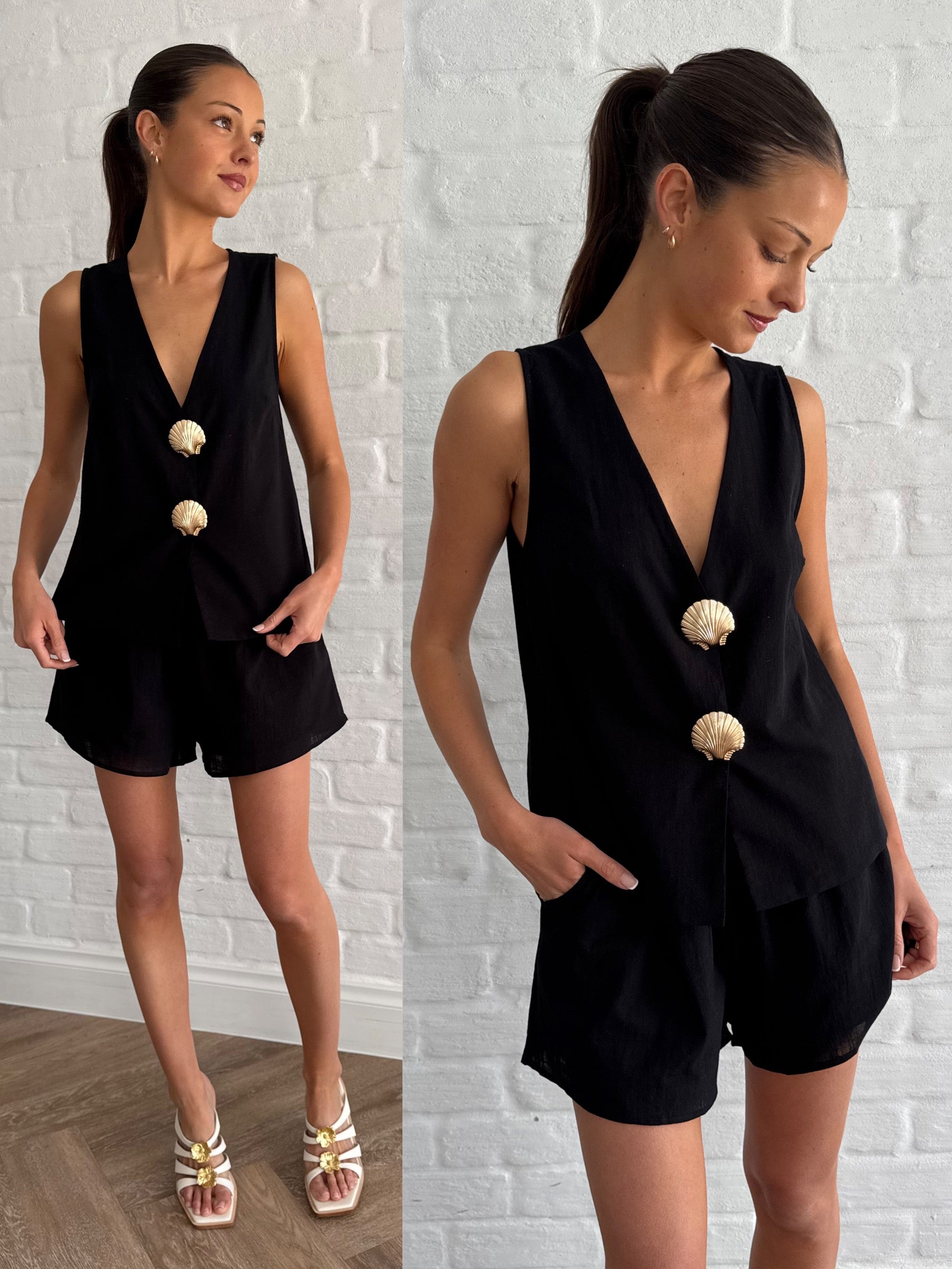 Seashell set (Black)