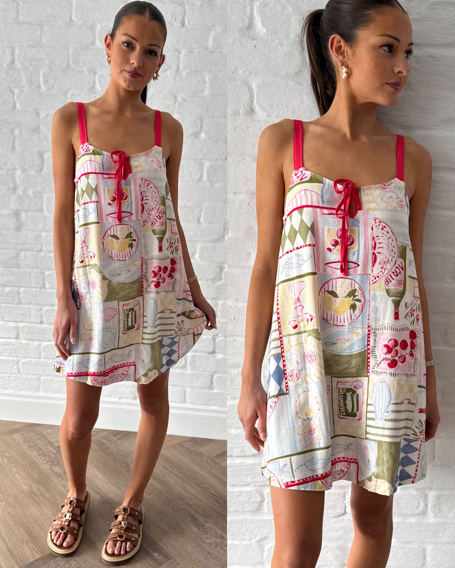 Picnic dreams mini dress