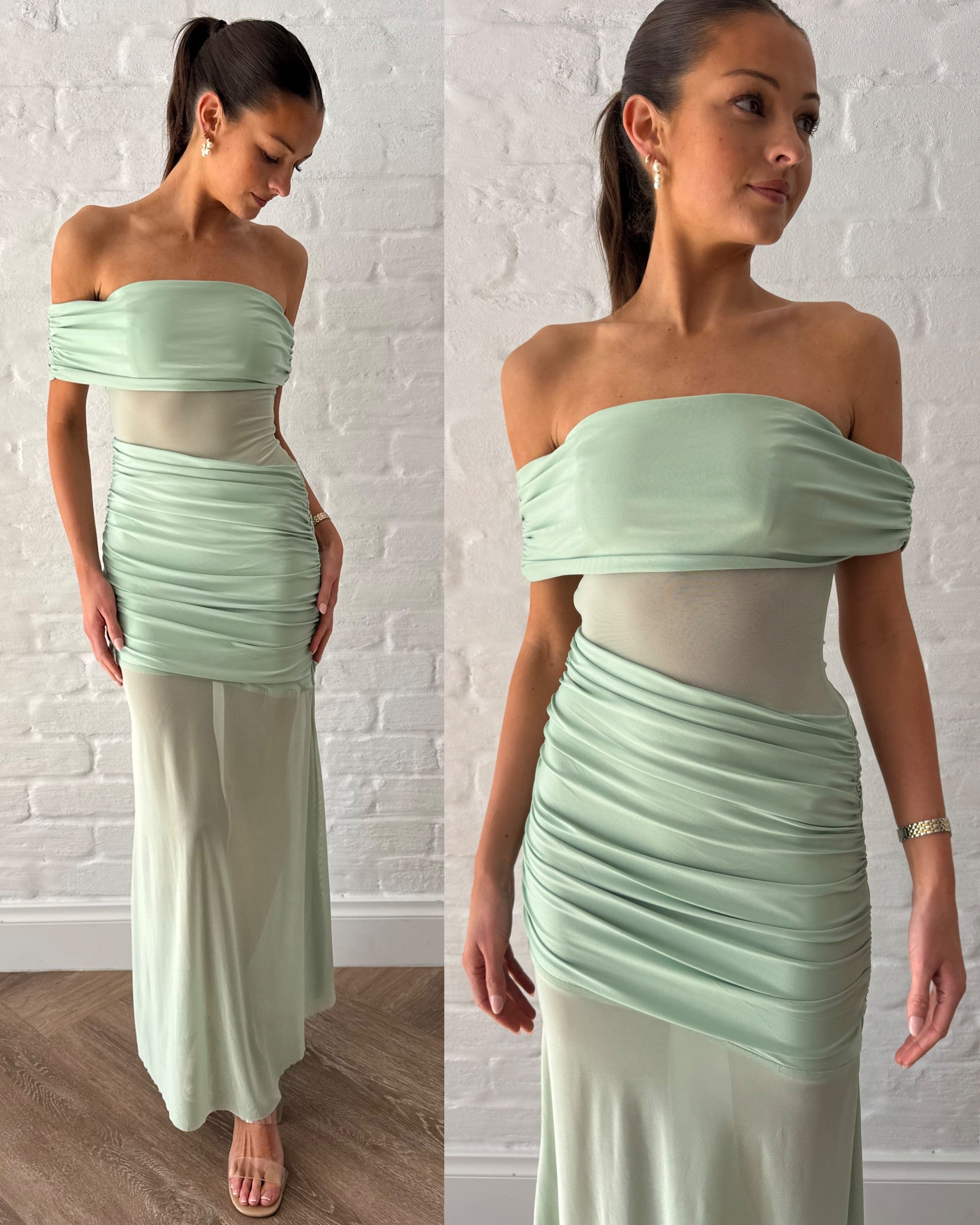 Amara dress (Mint)