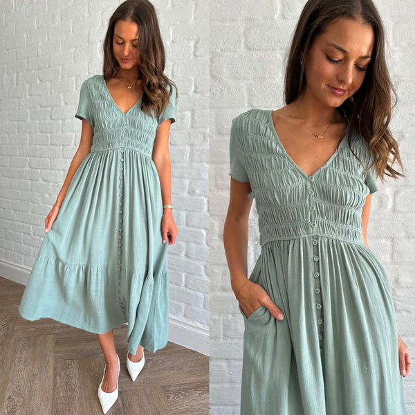 Lilyana Dress / Sage