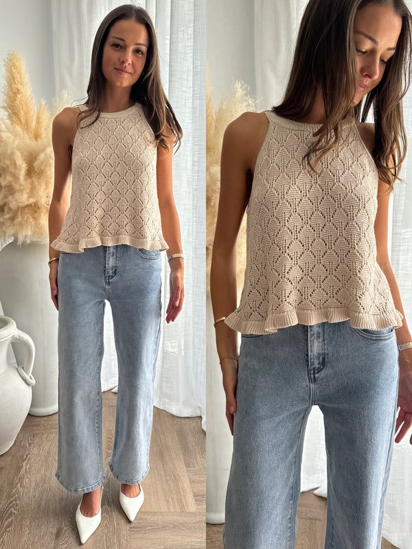 Claudia Wide Leg Jeans